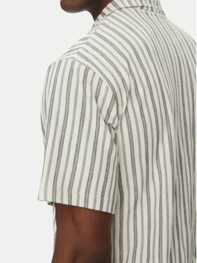 Jack & Jones Koszula Bluleo 12275085 Beżowy Relaxed Fit