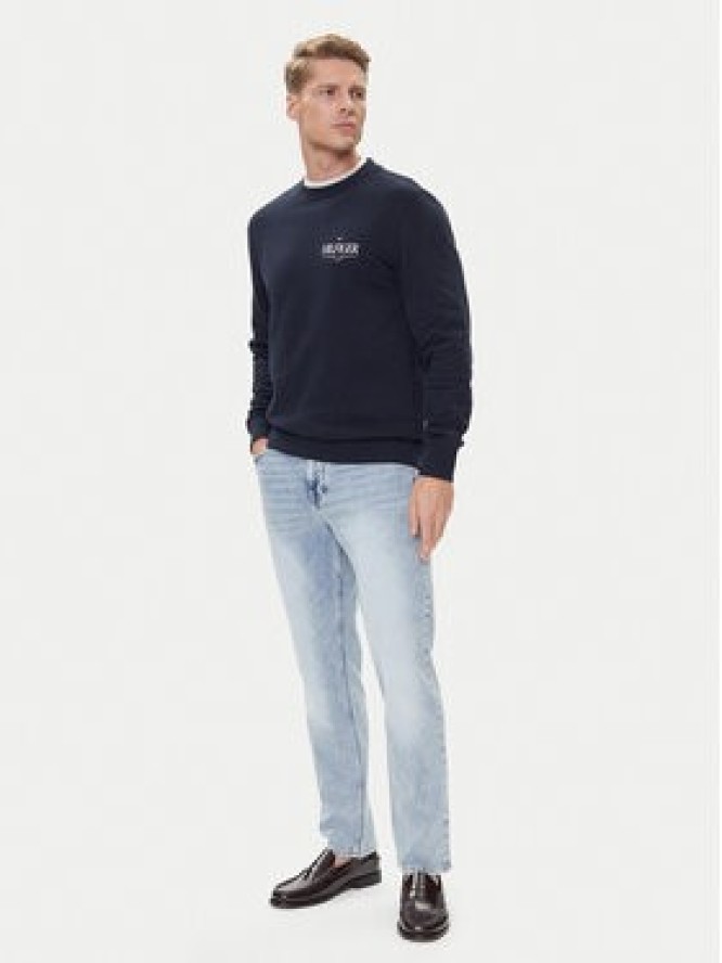 Tommy Hilfiger Jeansy Denton MW0MW39651 Niebieski Straight Fit