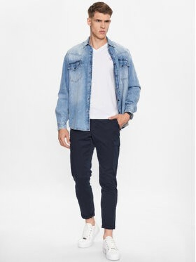 Guess T-Shirt M2YI32 J1314 Biały Slim Fit