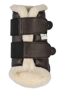 Zamknięte buty dla koni HKM Comfort Premium Fur II