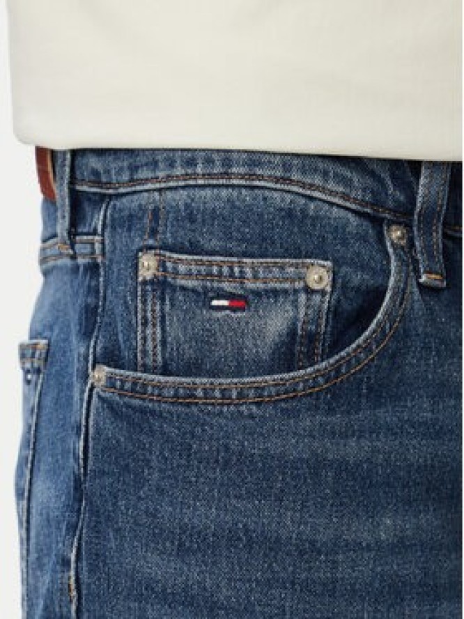 Tommy Jeans Jeansy Scanton DM0DM23655 Granatowy Slim Fit
