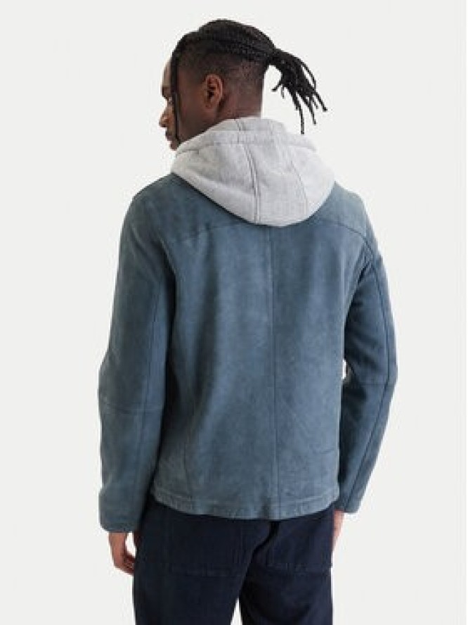 Milestone Kurtka skórzana Rivoli 612205 60785 Niebieski Regular Fit