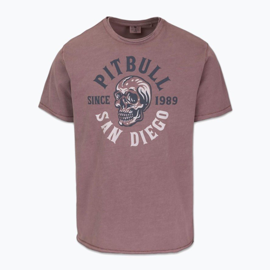 Koszulka męska Pitbull Shkull Logo