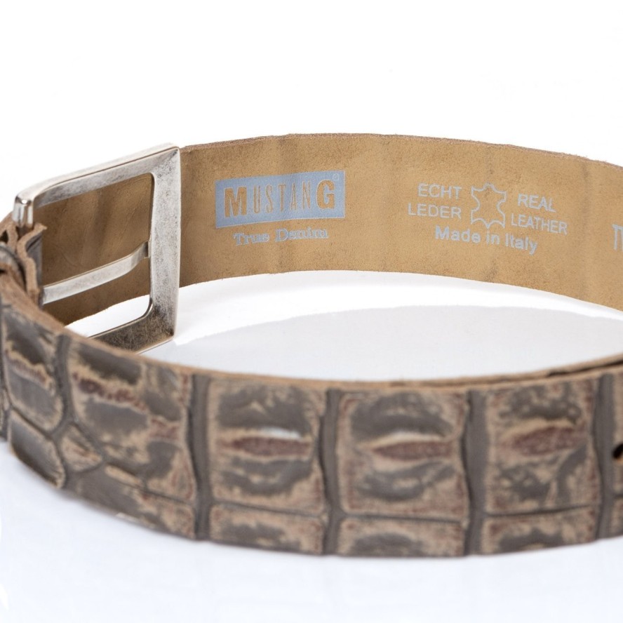 MUSTANG PASEK SKÓRZANY 40mm Qual. 6271 SOPO-MUS092