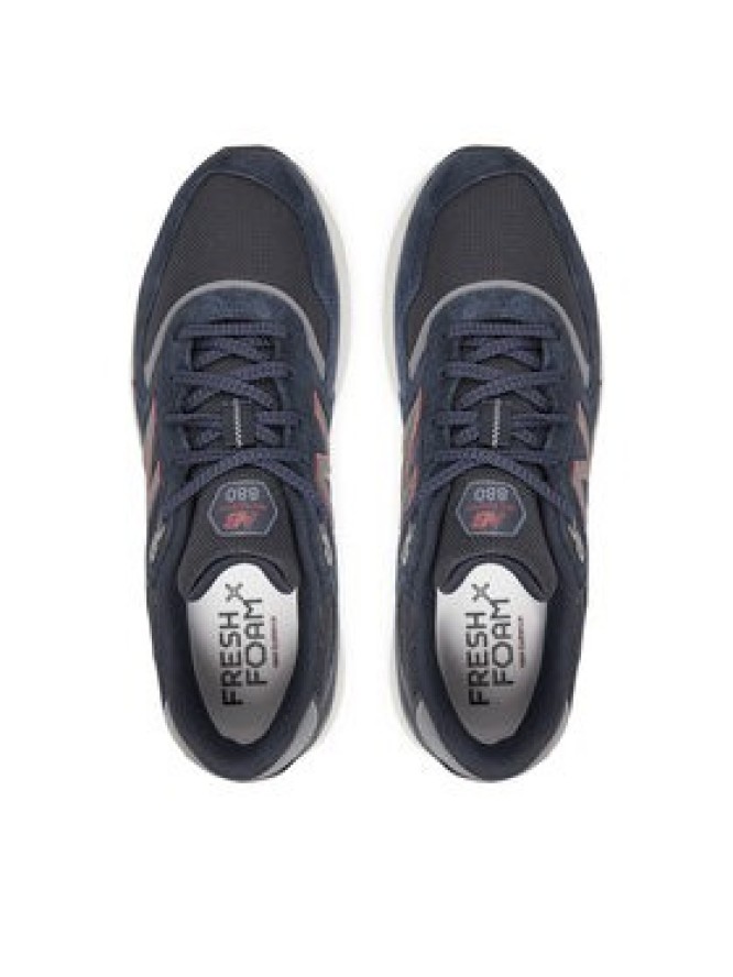 New Balance Sneakersy Walking 880 MW880BC7 Granatowy