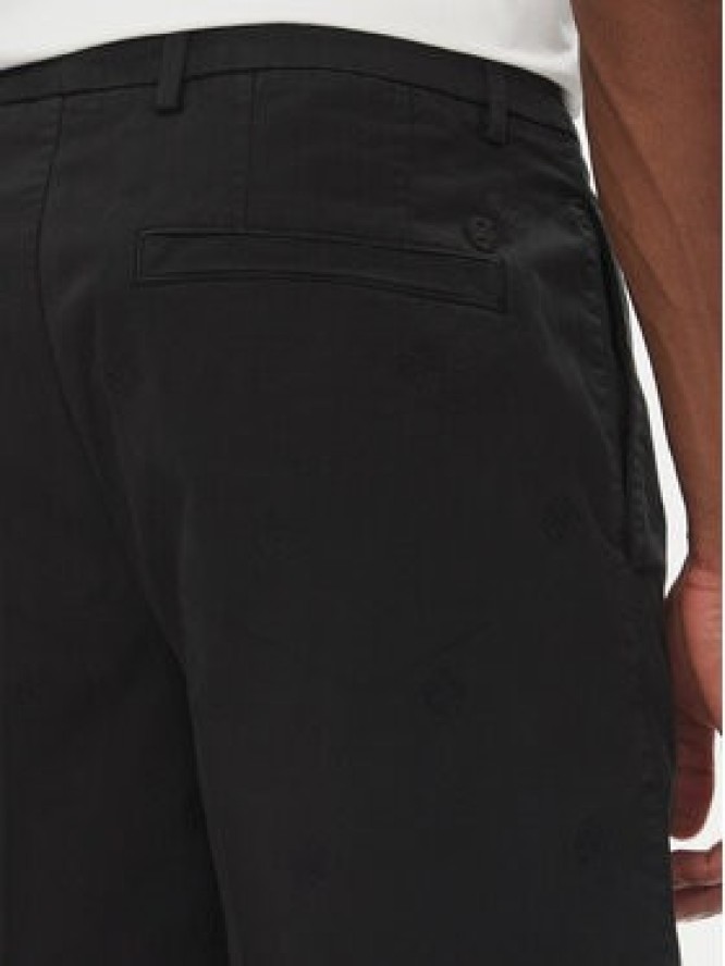 BOSS Szorty materiałowe C-Karlos 50540597 Czarny Regular Fit