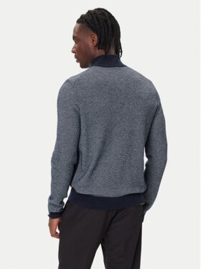 BOSS Sweter H-Hettore 50549976 Granatowy Regular Fit
