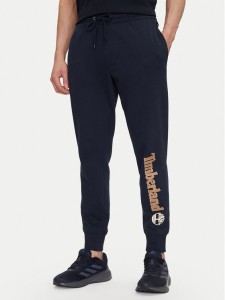 Timberland Spodnie dresowe TB0A5YFB Granatowy Regular Fit