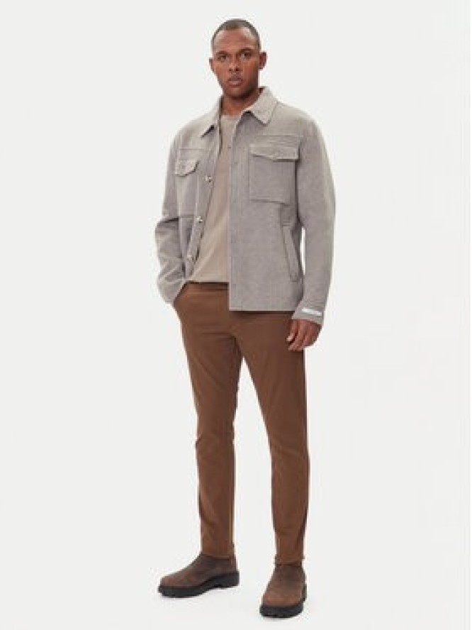 Milestone Kurtka przejściowa MSBorgo 530755 60460 Szary Regular Fit