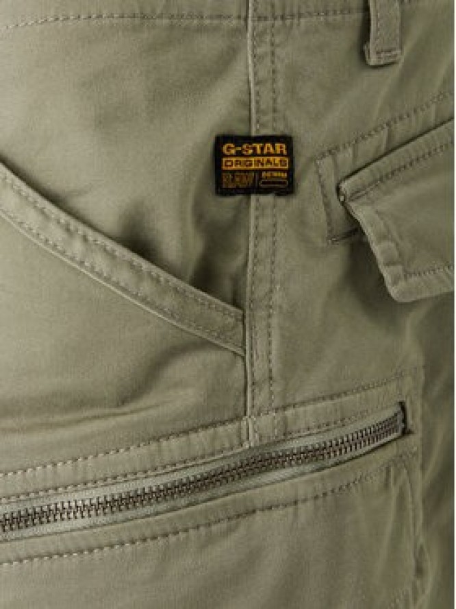 G-Star Raw Spodnie materiałowe Rovic D08566-5126 Zielony Tapered Fit