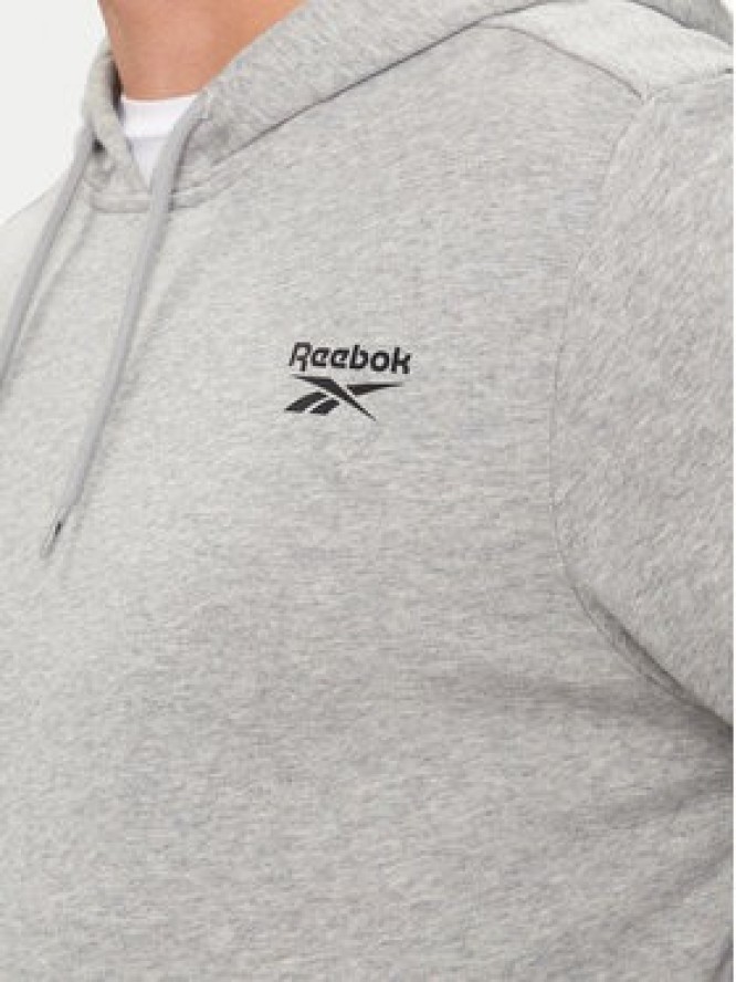 Reebok Bluza Left Chest 100067634 Szary Regular Fit