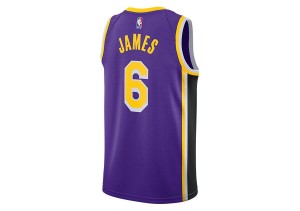 Koszulka męska nike nba los angeles lakers lebron james swingman jersey