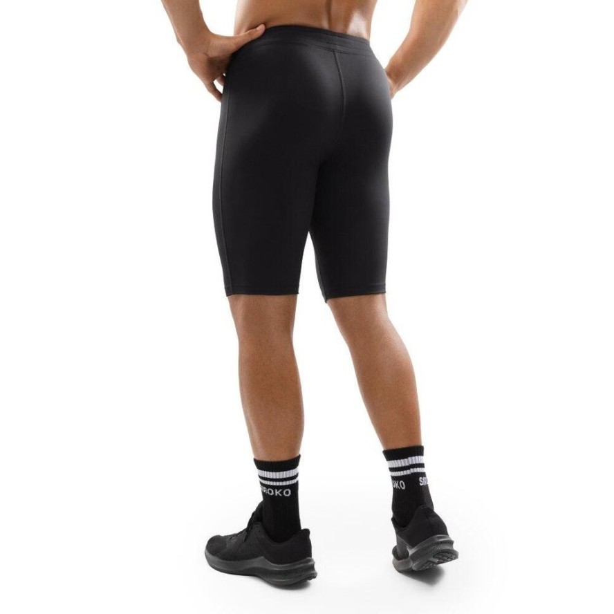 Męskie treningowe legginsy kolarki Fitness Siroko Press