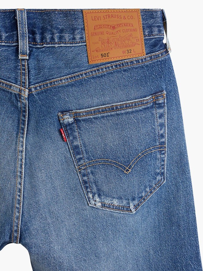 Levi´s Szorty dżinsowe "501" w kolorze niebieskim rozmiar: W28