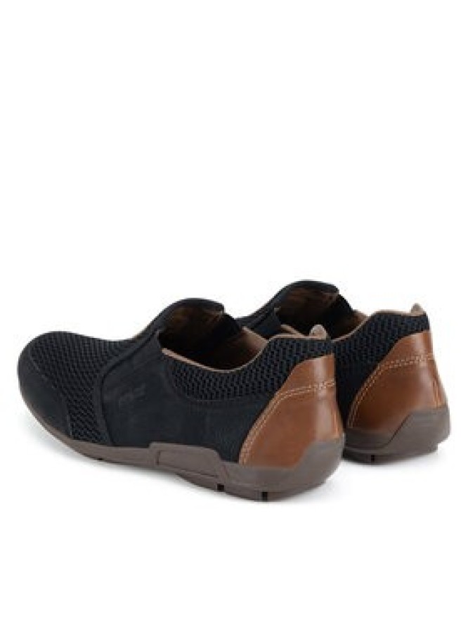 Rieker Półbuty 09069-00 Granatowy