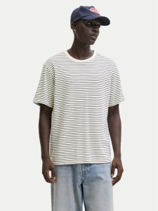 Jack & Jones T-Shirt Dover 12288015 Écru Relaxed Fit