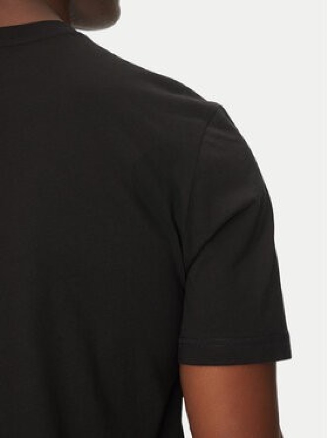 BOSS T-Shirt Te_Logotexture 50534923 Czarny Regular Fit