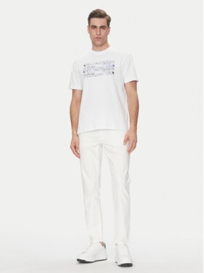 Karl Lagerfeld Jeans Jeansy A2M10136 Biały Tapered Fit