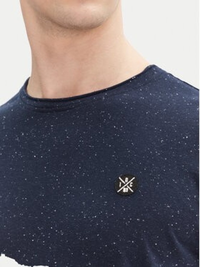 INDICODE T-Shirt Carlsin 41-121 Granatowy Regular Fit