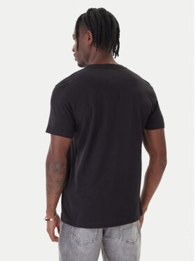 Versace Jeans Couture T-Shirt 79GAHT05 CJ00T Czarny Regular Fit