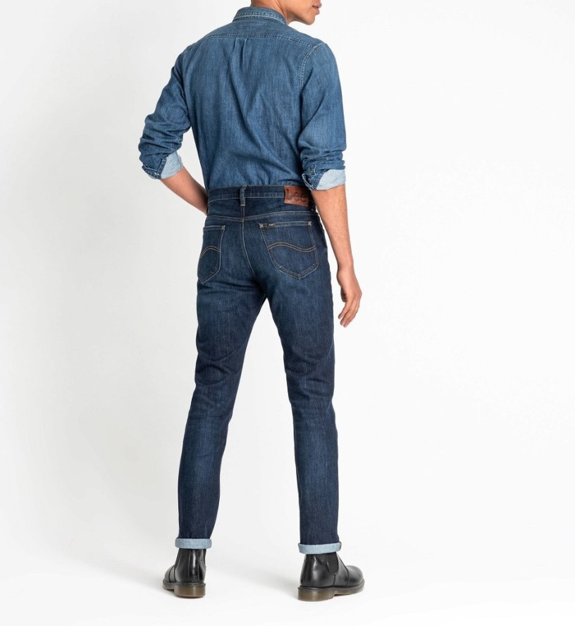 LEE RIDER MĘSKIE SPODNIE JEANSOWE DARK POOL L701DHGP 112117326