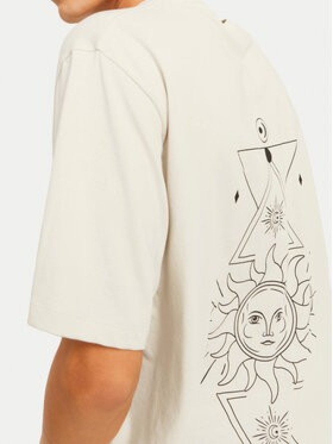 Jack & Jones T-Shirt Jackie 12271366 Beżowy Relaxed Fit