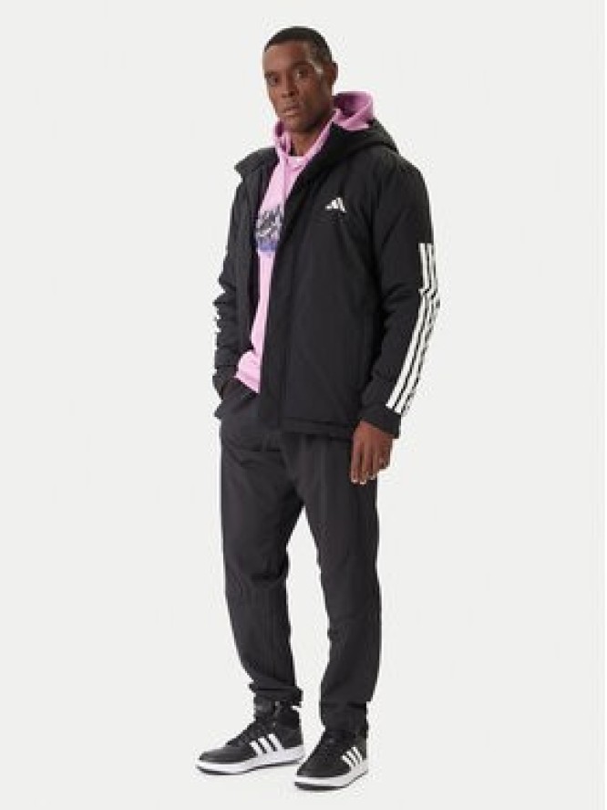adidas Kurtka zimowa Climawarm 3-Stripes JY8303 Czarny Regular Fit