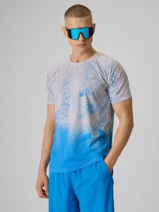 4F Koszulka do biegania szybkoschnąca męska - szara XL