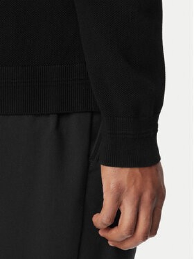 HUGO Sweter Setallo 50564244 Czarny Regular Fit