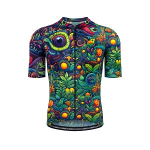 Koszulka rowerowa męska Quest Exotic