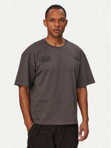 Alpha Industries T-Shirt World Logo 258514 Szary Regular Fit