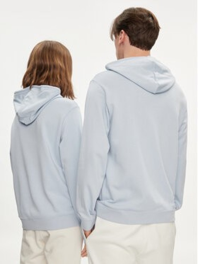 Converse Bluza Unisex Go-To Embroidered Star Chevron 10023874-A37 Błękitny Regular Fit