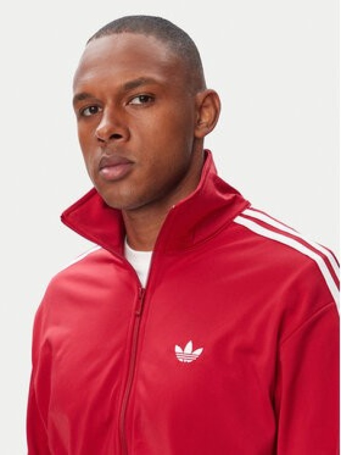 adidas Bluza Firebird KW0116 Czerwony Regular Fit