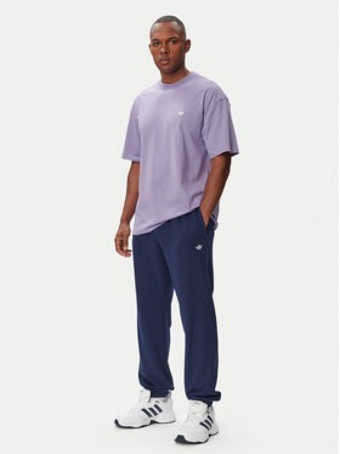 adidas Spodnie dresowe Trefoil Essentials French Terry KT2455 Granatowy Regular Fit