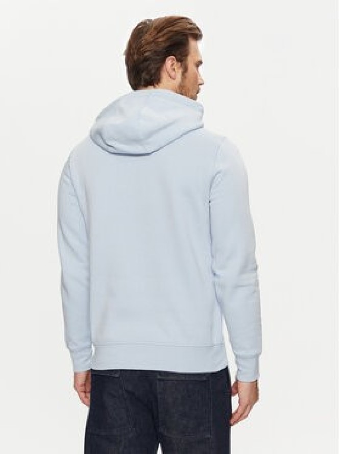 Tommy Hilfiger Bluza Logo MW0MW11599 Błękitny Regular Fit