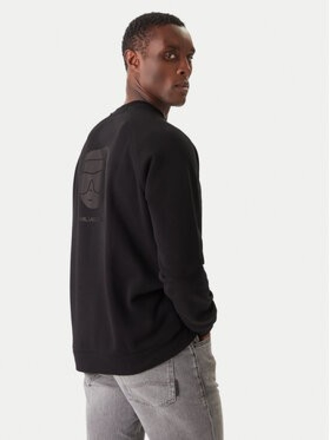KARL LAGERFELD Bluza 705010 554910 Czarny Regular Fit