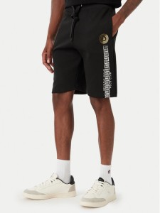 Beverly Hills Polo Club Szorty sportowe M6603B-HR Czarny Regular Fit