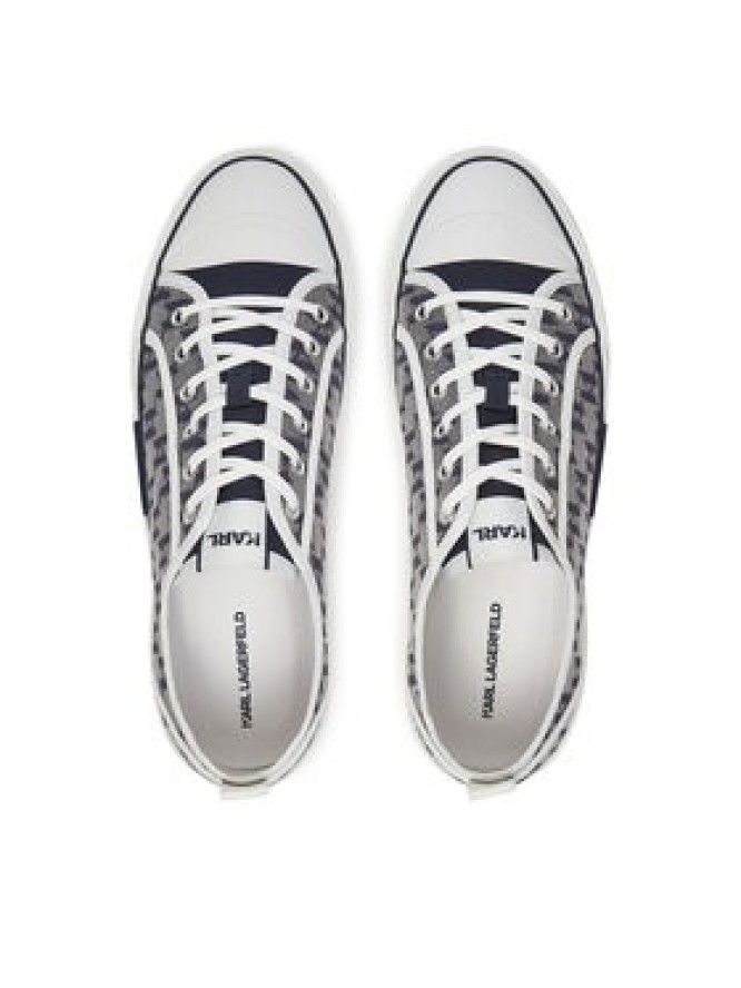 KARL LAGERFELD Trampki KL50425 Granatowy