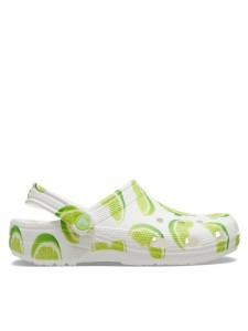 Crocs Klapki Classic Fresh Fruits Clog 211008 Biały
