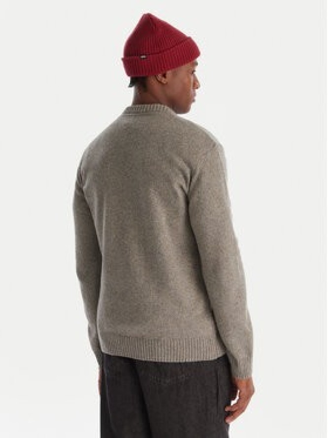 Quiksilver Sweter Slow Song Neppy EQYSW03325 Szary Regular Fit