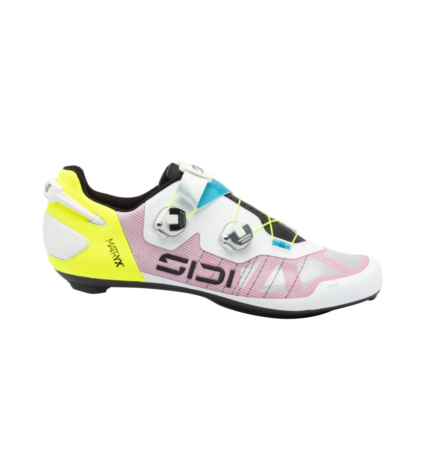SIDI Schoen Wire 3 White Yellow Fluo