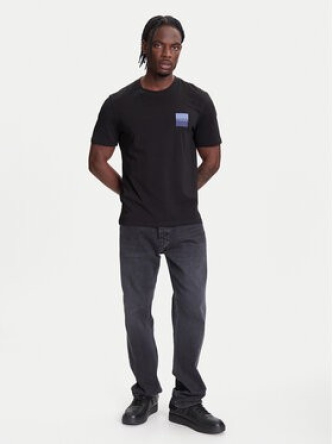 HUGO T-Shirt Dapusi 50544458 Czarny Regular Fit