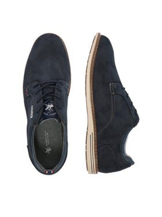 Beverly Hills Polo Club Półbuty CEO-PASSERO-01 MBS Granatowy