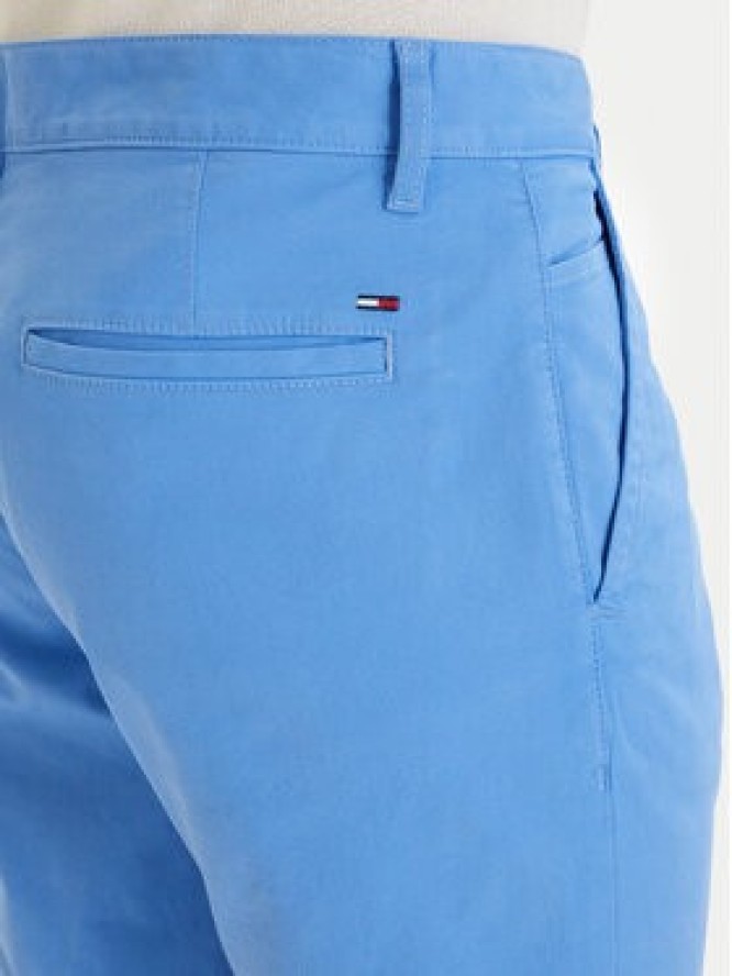 Tommy Jeans Szorty materiałowe Scanton DM0DM22852 Niebieski Slim Fit