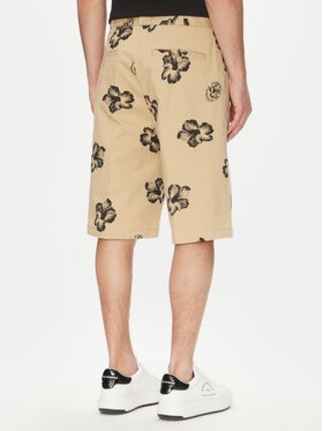 HUGO Szorty materiałowe Damo242 50542159 Beżowy Baggy Fit