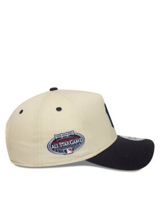 New Era Czapka z daszkiem New York Yankess All Star Game Patch E-Frame 60667700 Beżowy