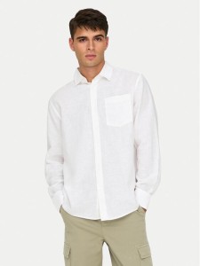 Only & Sons Koszula Caiden 22031804 Biały Regular Fit