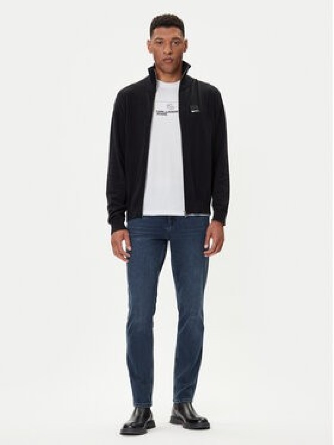 Karl Lagerfeld Jeans Kardigan A4M18031 Czarny Regular Fit