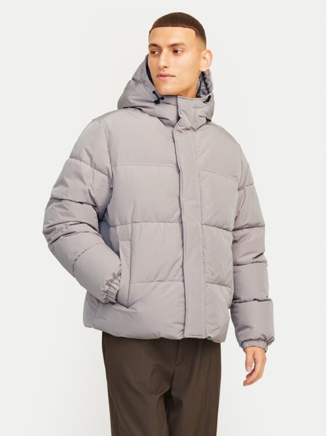 Jack & Jones Kurtka zimowa Bradley 12256974 Szary Regular Fit
