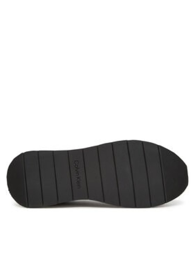 Calvin Klein Sneakersy Low Prof Runn Laceup Mono HM0HM01896 Czarny